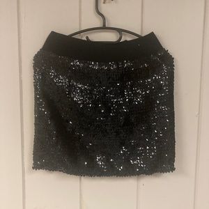 Sequin skirt
